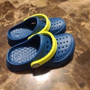 Blue Kids Sandals - Croc Style